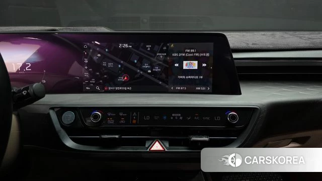 Kia K8 Hybrid 2021 Синий из Кореи, фото 5
