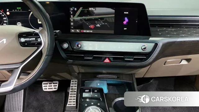 Kia K8 Hybrid 2022 Черный из Кореи, фото 5