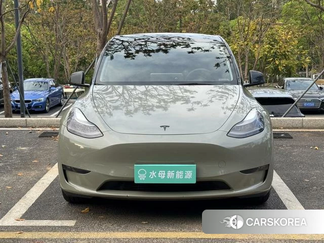 Tesla Model Y 2022 Зеленый из Китая, фото 5