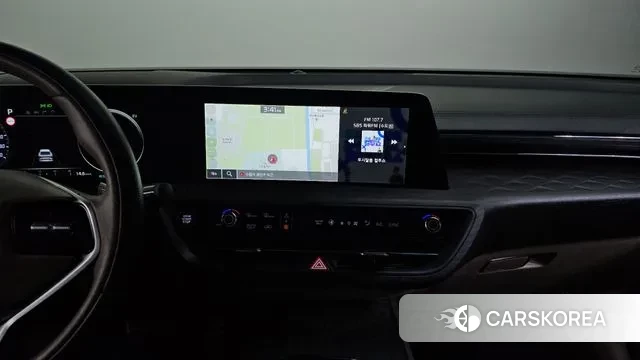 Kia K8 Hybrid 2022 Серебристо-серый из Кореи, фото 5