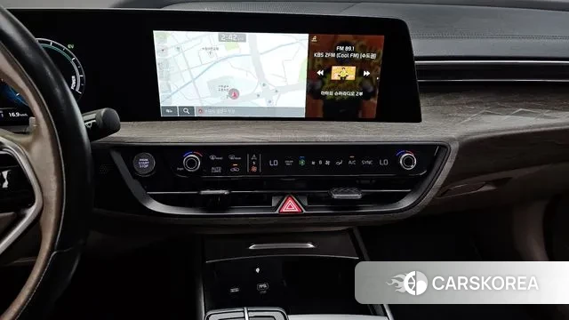 Kia K8 Hybrid 2021 Черный из Кореи, фото 5