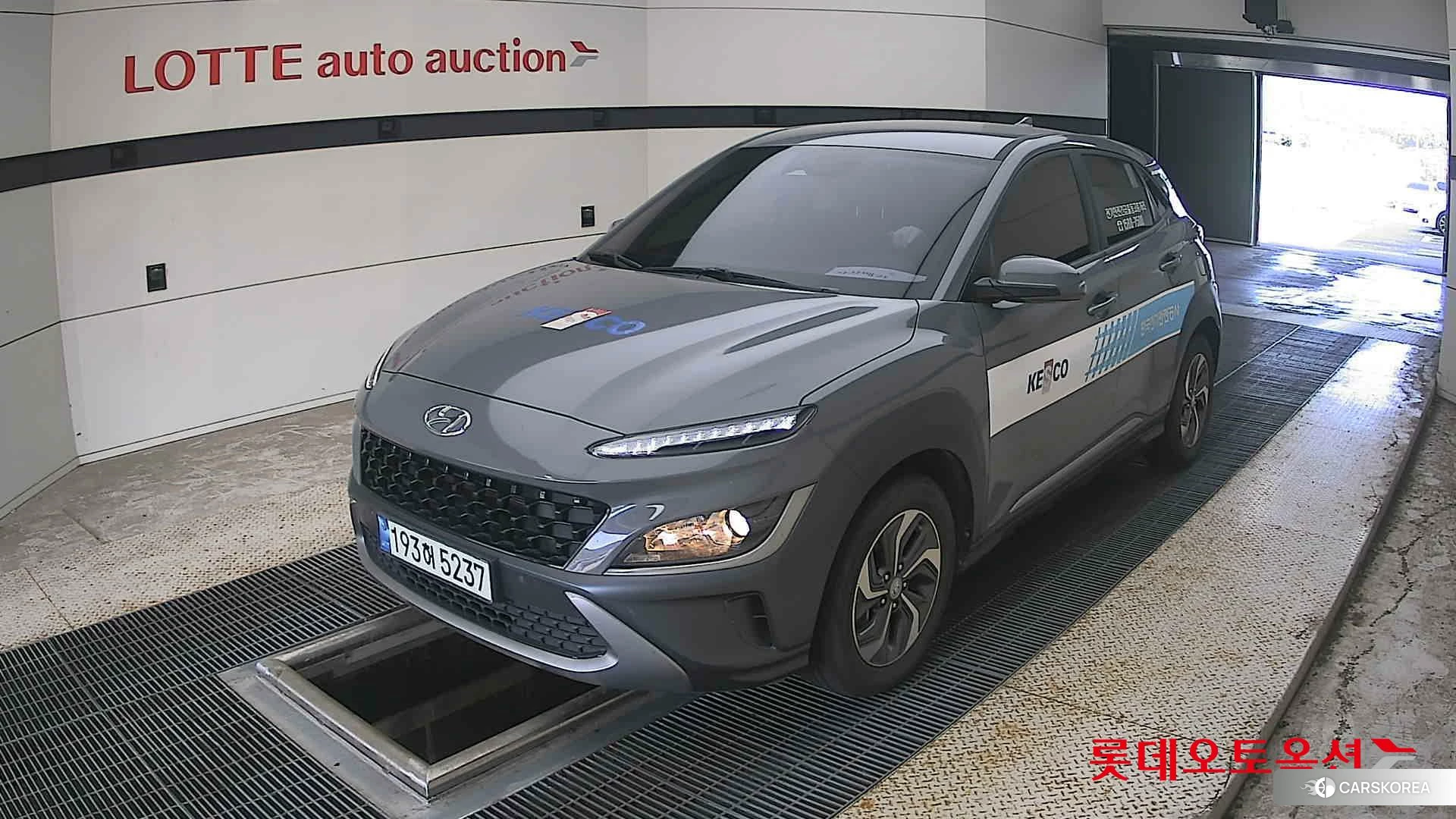 Hyundai Kona Hybrid 2023 Galactic Grey Metallic из Кореи, фото 5