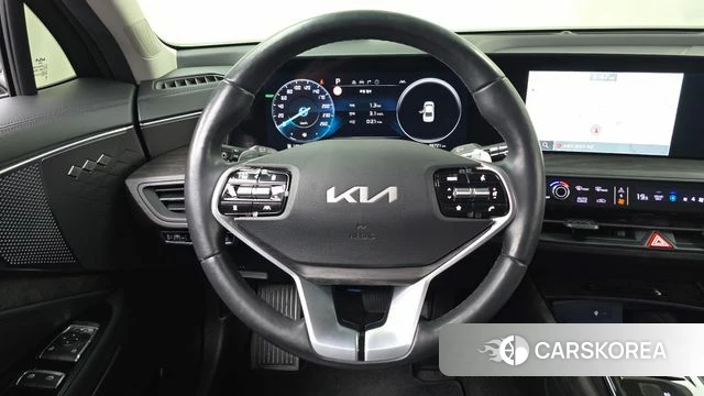 Kia K8 Hybrid 2021 Серый из Кореи, фото 5