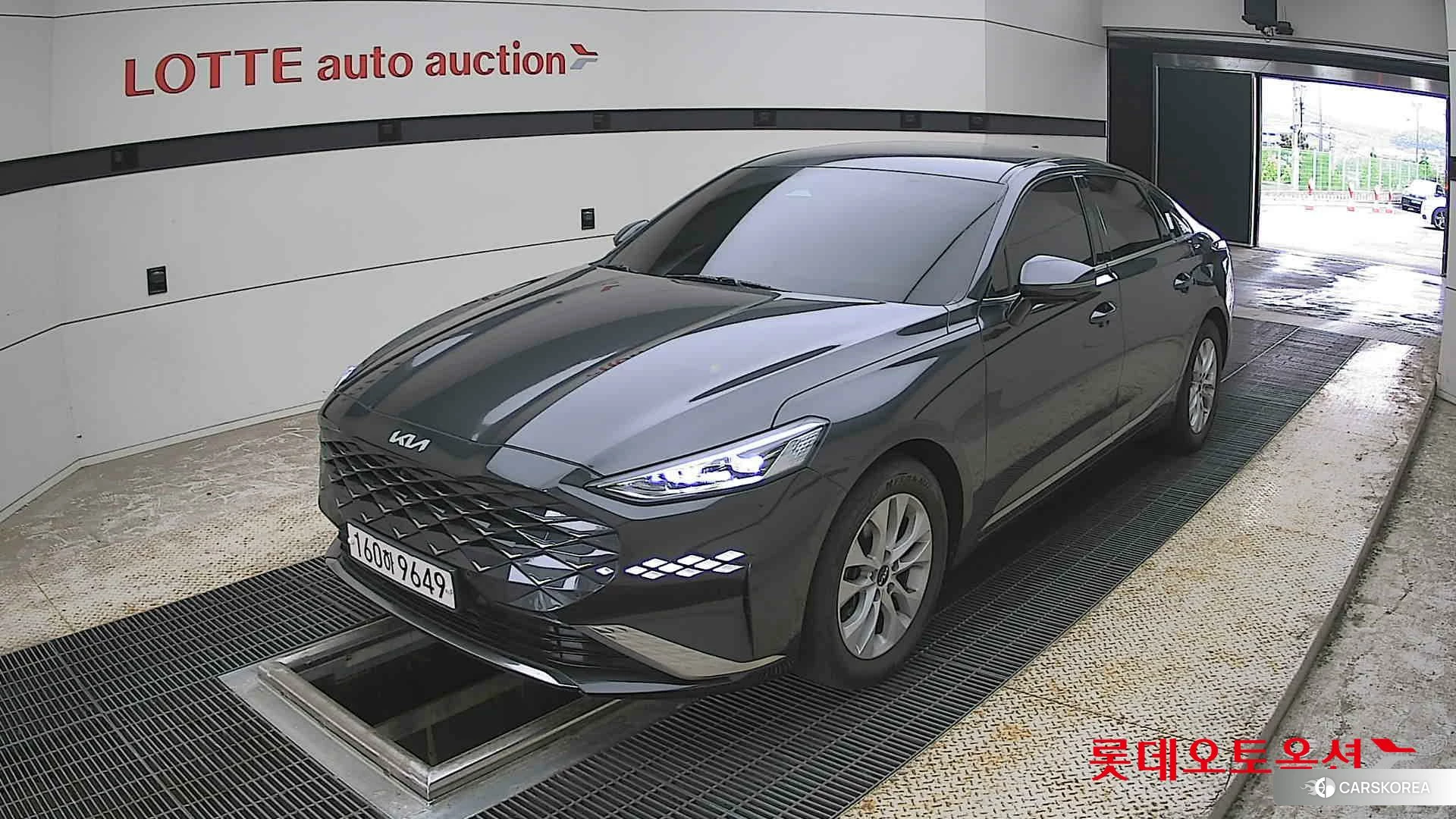 Kia K8 2022 Interstellagray из Кореи, фото 5