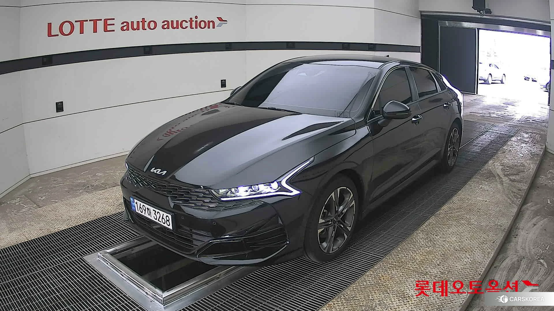 Kia K5 2022 Aurora Black Pearl из Кореи, фото 5