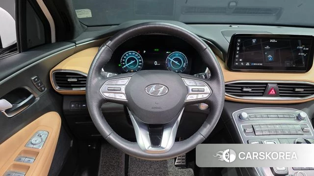 Hyundai The New Santa Fe 2023 Белый из Кореи, фото 5