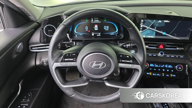 Hyundai The New Avante (CN7) 2023 Белый из Кореи, фото 5