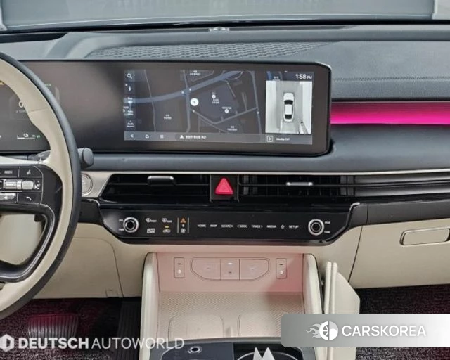 Kia The New K8 Hybrid 2024 Черный из Кореи, фото 5