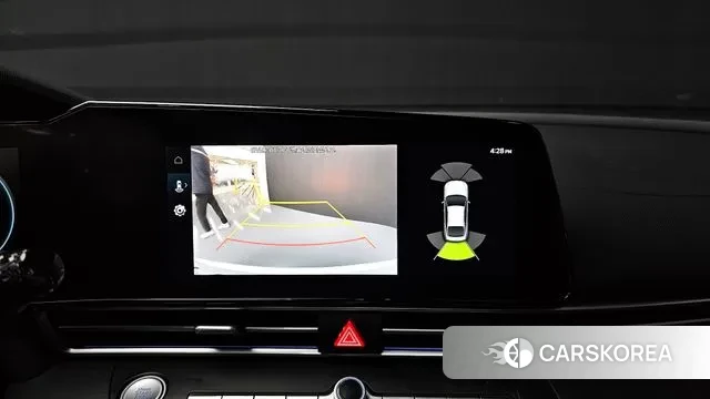 Hyundai Avante Hybrid (CN7) 2021 Белый из Кореи, фото 5