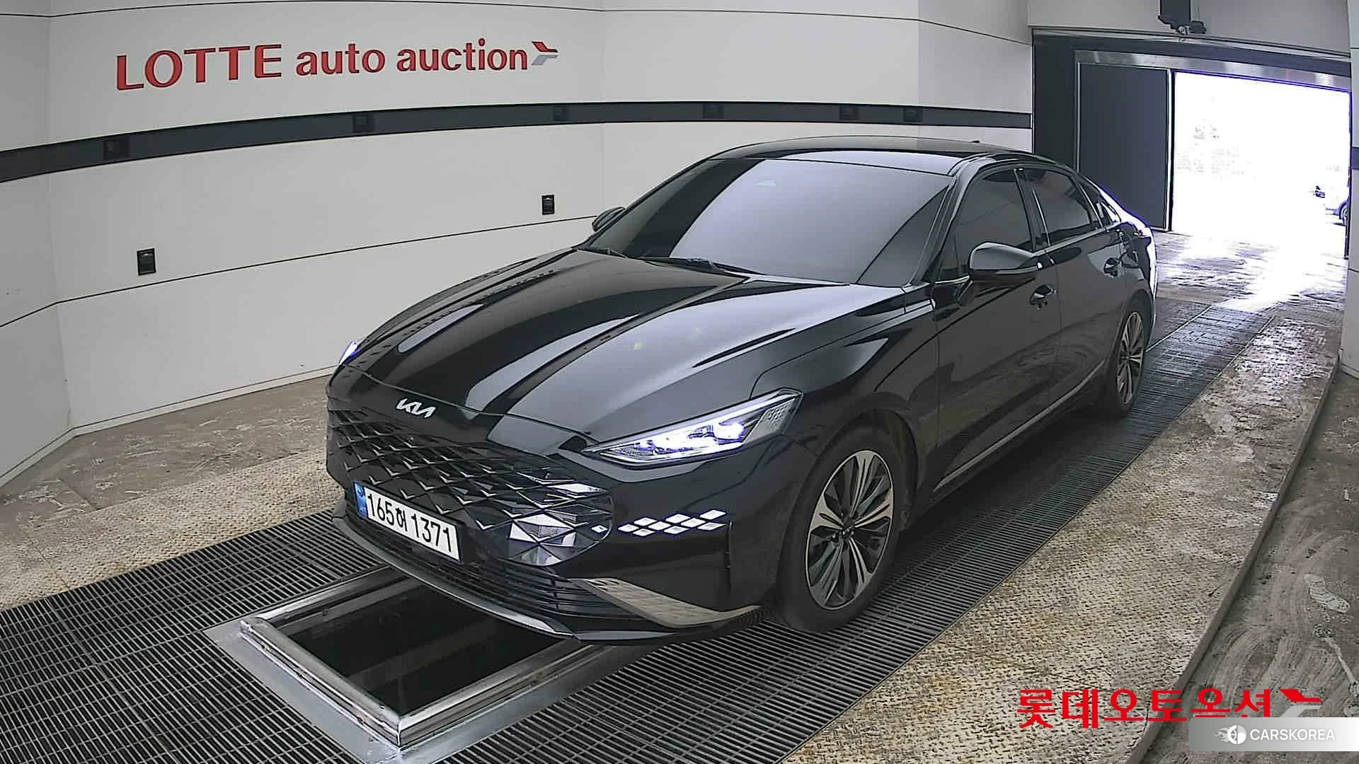 Kia K8 Hybrid 2022 Aurora Black Pearl из Кореи, фото 5