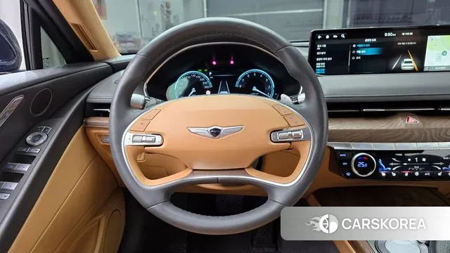 Genesis G80 (RG3) 2021 Синий из Кореи, фото 5