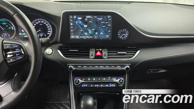 Hyundai Grandeur IG Hybrid 2019 Черный из Кореи, фото 5