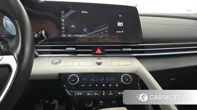 Hyundai Avante Hybrid (CN7) 2021 Белый из Кореи, фото 5