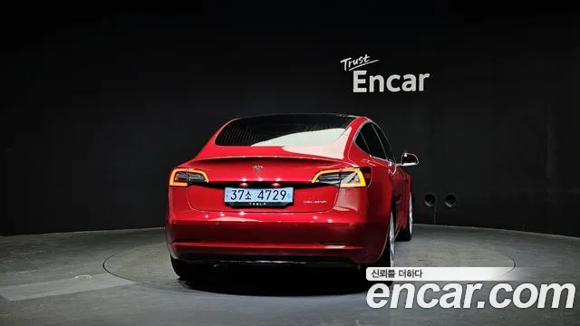 Tesla Model 3 2020 Красный из Кореи, фото 5