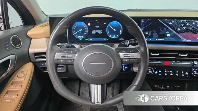 Hyundai Sonata D Edge Hybrid (DN8) 2023 Черный из Кореи, фото 5