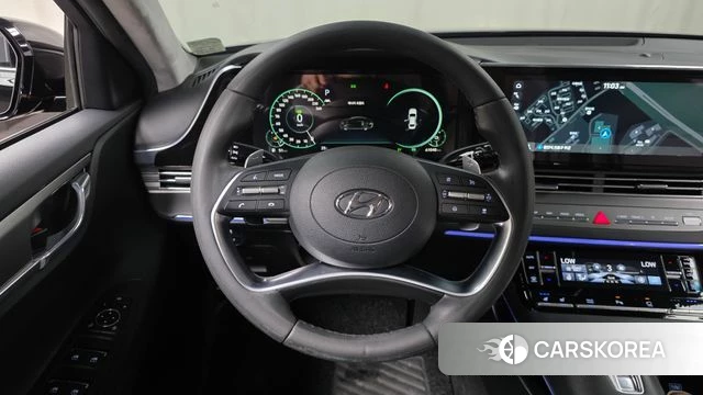 Hyundai The New Grandeur IG Hybrid 2022 Черный из Кореи, фото 5