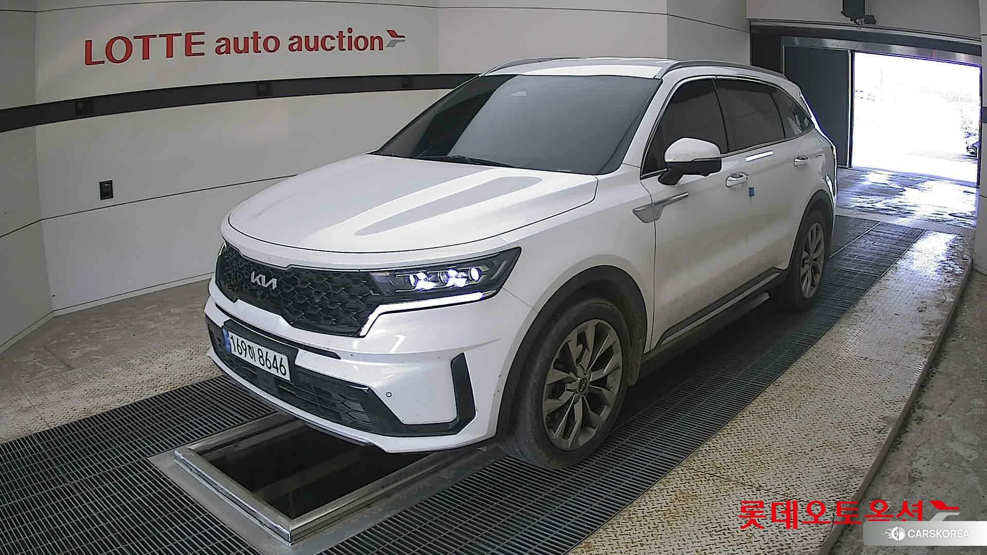 Kia Sorento 2022 Snow White Pearl (optional) из Кореи, фото 5