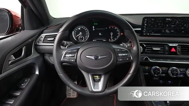 Genesis The New G70 Shooting Brake 2023 Красный из Кореи, фото 5