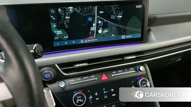 Hyundai Sonata D Edge (DN8) 2023 Черный из Кореи, фото 5