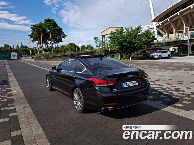 Genesis G80 2018 Черный из Кореи, фото 5