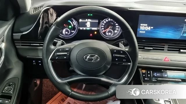 Hyundai The New Grandeur IG Hybrid 2022 Белый из Кореи, фото 5