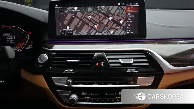 BMW 5 Series (G30) 2020 Синий из Кореи, фото 5