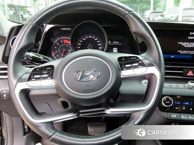 Hyundai Avante (CN7) 2021 Черный из Кореи, фото 5