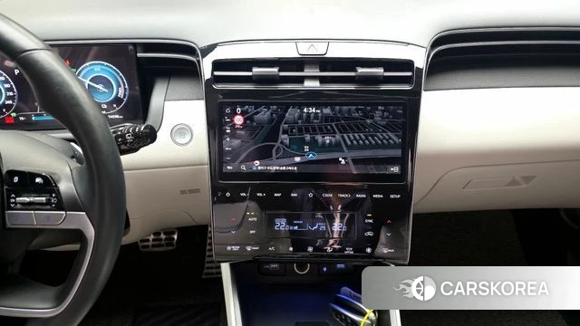 Hyundai Tucson Hybrid (NX4) 2022 Серый из Кореи, фото 5