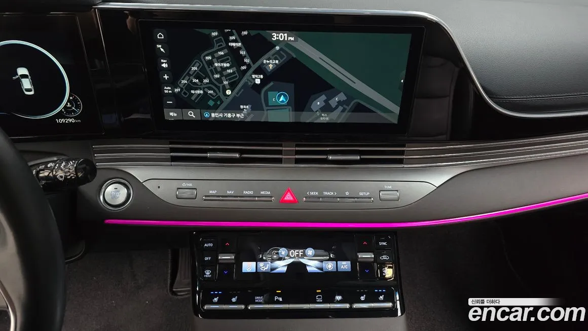 Hyundai The New Grandeur IG 2021 Черный из Кореи, фото 5