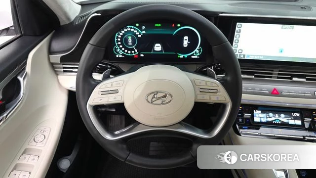 Hyundai The New Grandeur IG Hybrid 2022 Белый из Кореи, фото 5
