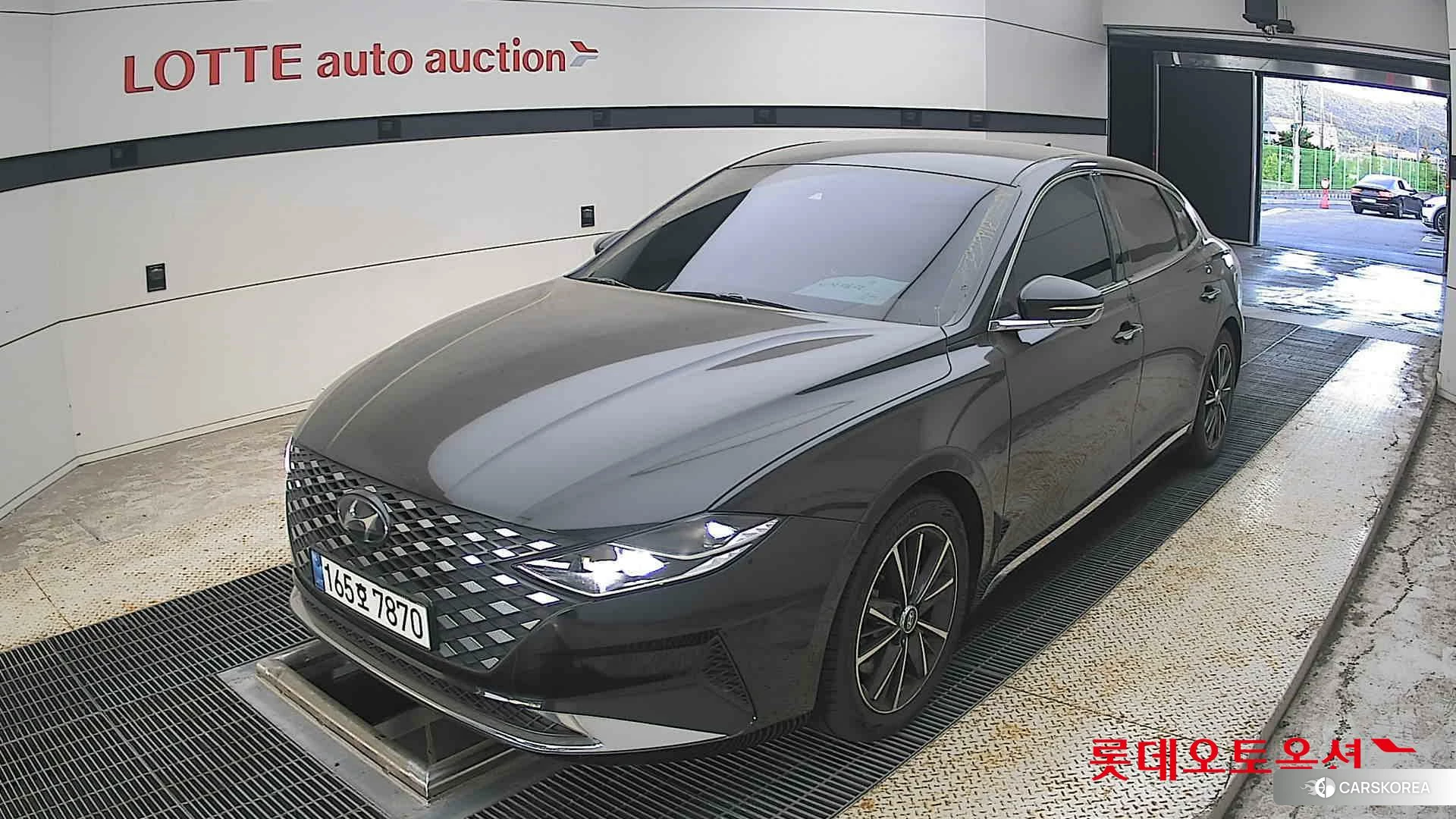 Hyundai Grandeur 2022 Midnight Black Pearl из Кореи, фото 5