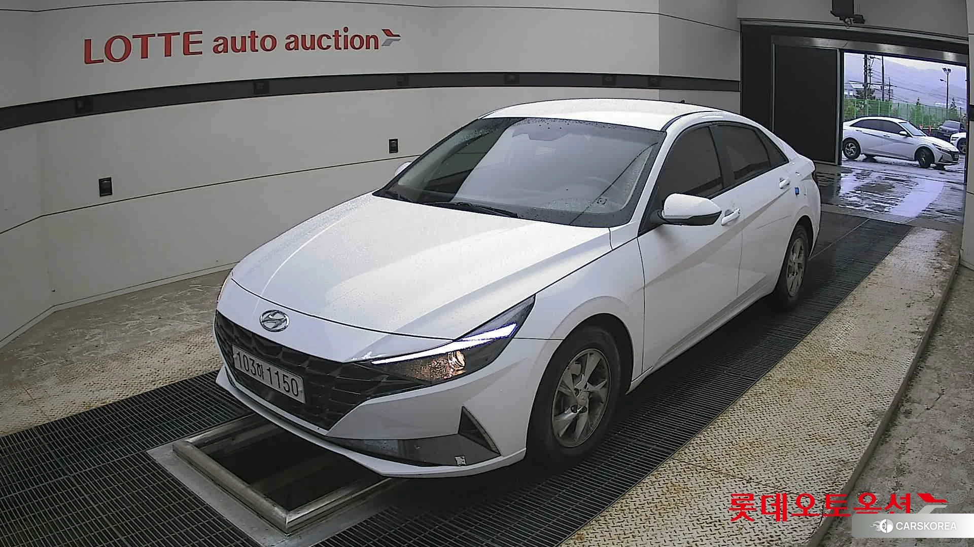Hyundai Avante 2021 Белый из Кореи, фото 5