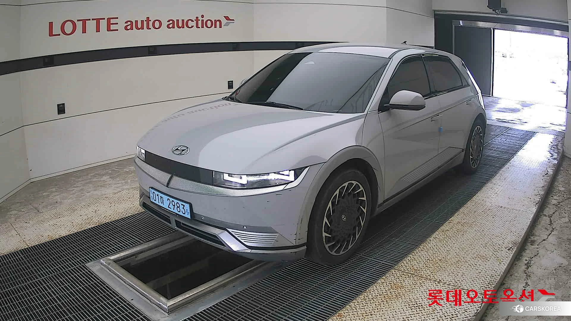 Hyundai IONIQ 5 2022 Cyber Grey Metallic из Кореи, фото 5