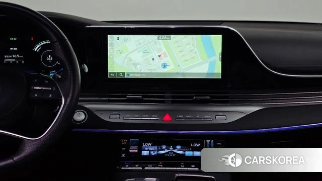 Hyundai The New Grandeur IG Hybrid 2021 Светло-серебряный цвет из Кореи, фото 5