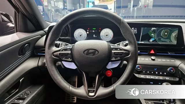 Hyundai The New Avante (CN7) 2023 Черный из Кореи, фото 5