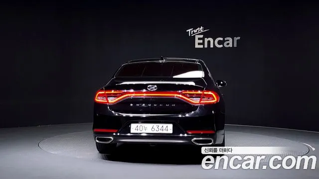 Hyundai Grandeur IG 2018 Черный из Кореи, фото 5