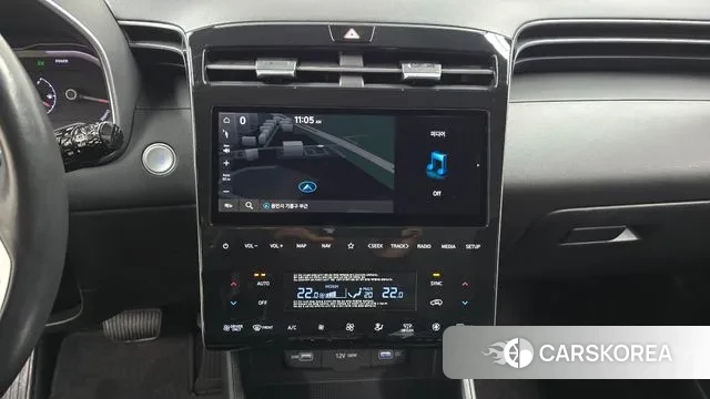 Hyundai Tucson Hybrid (NX4) 2021 Серебристо-серый из Кореи, фото 5