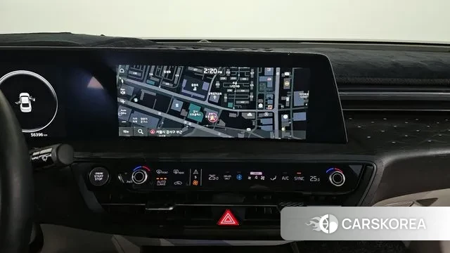 Kia K8 Hybrid 2022 Черный из Кореи, фото 5