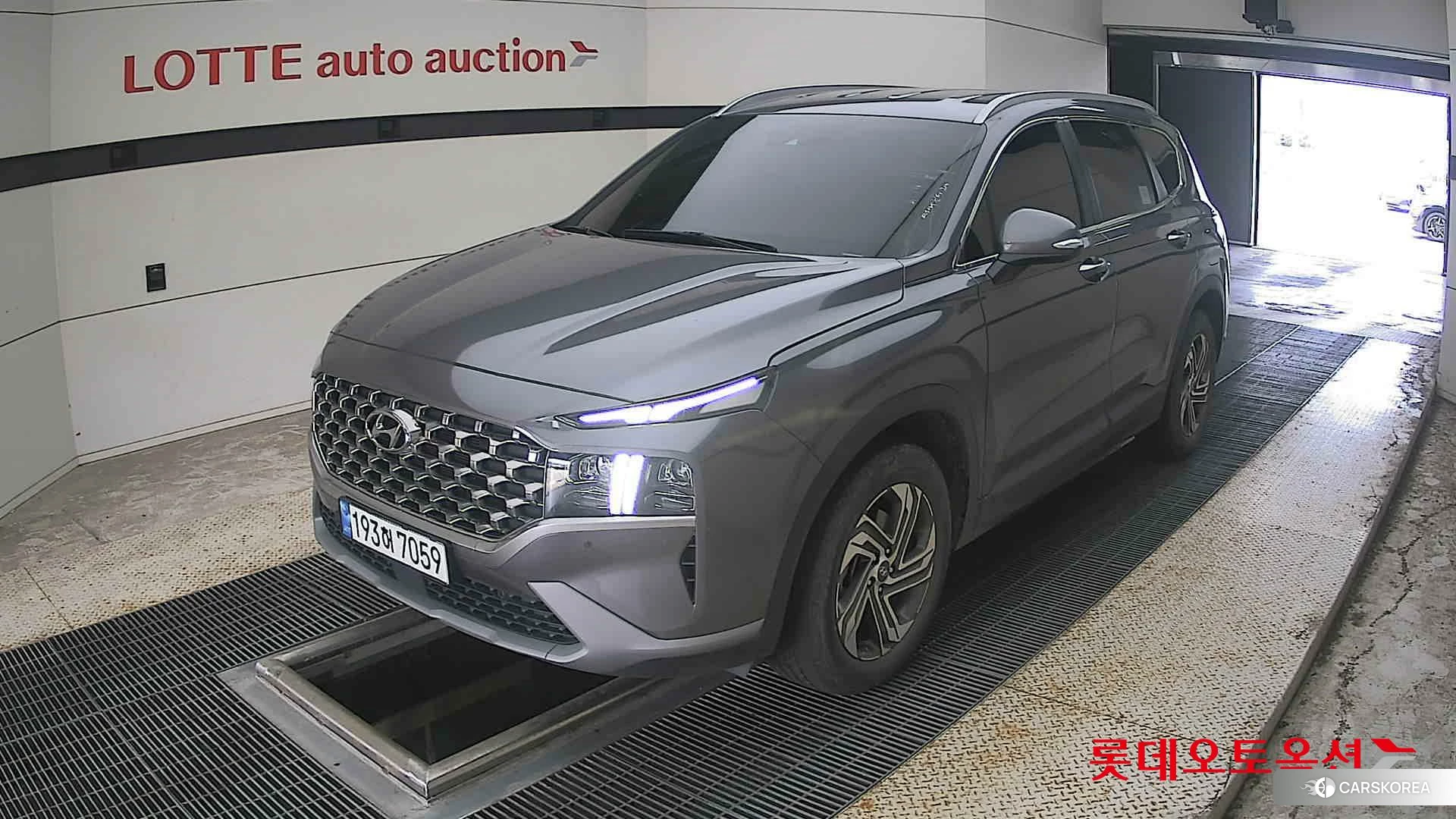 Hyundai Santa Fe 2022 Magnetic Grey Metallic из Кореи, фото 5
