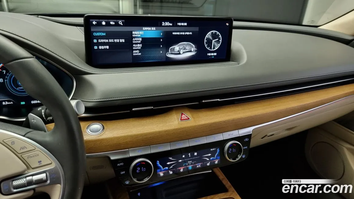 Genesis G80 (RG3) 2021 Синий из Кореи, фото 5