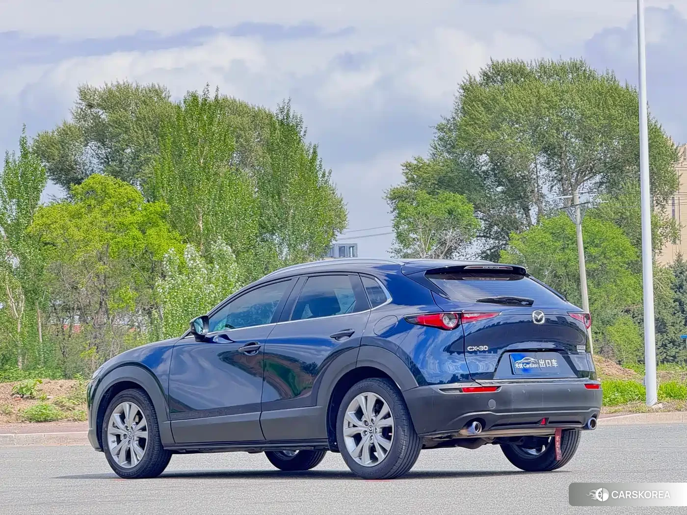 Mazda CX-30 2022 Синий из Китая, фото 5