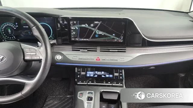 Hyundai The New Grandeur IG Hybrid 2020 Серый из Кореи, фото 5