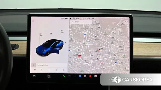 Tesla Model 3 2020 Синий из Кореи, фото 5