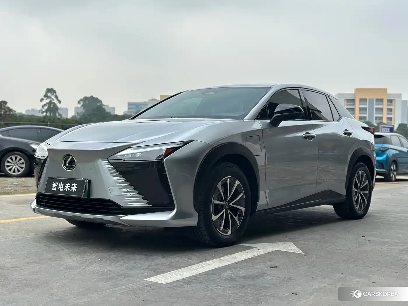 Lexus RZ 2023 Silver/gray из Китая, фото 5