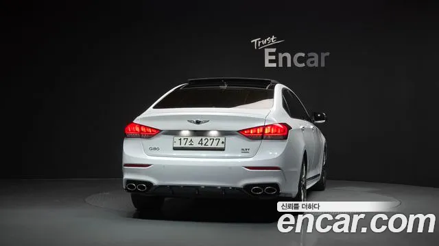 Genesis G80 2018 Белый из Кореи, фото 5