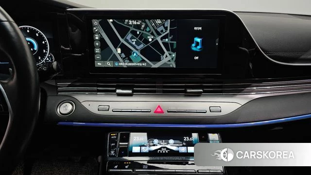 Hyundai The New Grandeur IG 2022 Черный из Кореи, фото 5
