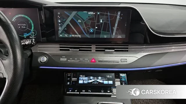 Hyundai The New Grandeur IG Hybrid 2020 Черный из Кореи, фото 5