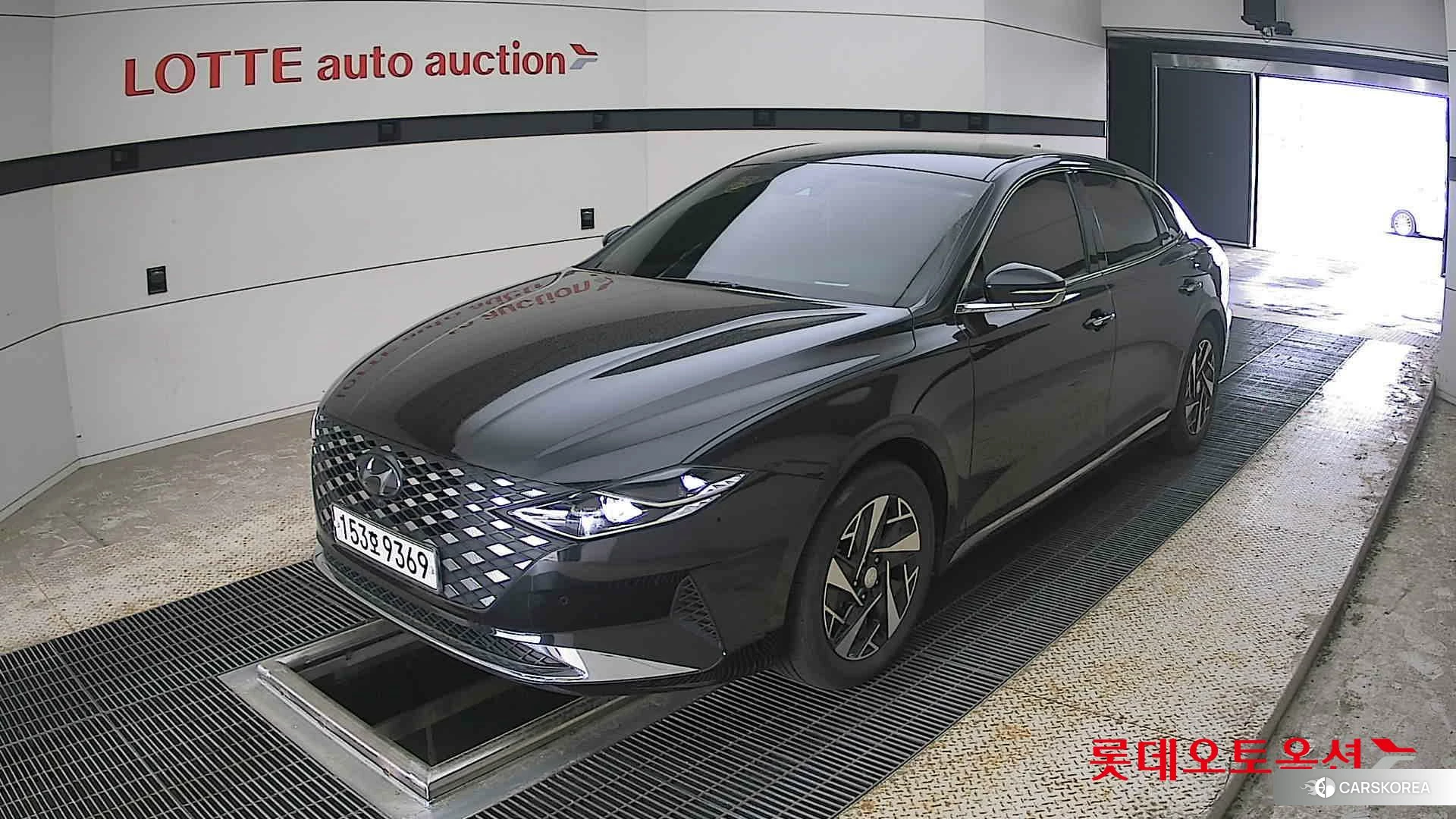 Hyundai Grandeur Hybrid 2021 Черный из Кореи, фото 5