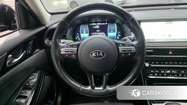 Kia K7 Premier Hybrid 2021 Черный из Кореи, фото 5