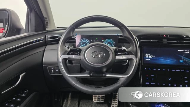 Hyundai Tucson Hybrid (NX4) 2021 Темно-зеленый из Кореи, фото 5